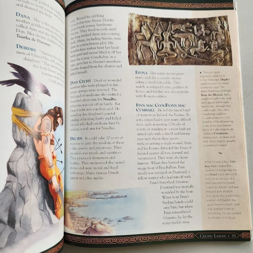 Gods, Goddesses, And Monsters Paperback Book Mythology Folklore Festivals Museum